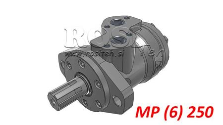 MOTOR HIDRAULIC MP 250 CC - 6 TEETH