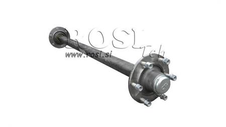 AXLE FOR TRAILER 5000 kg WITHOUT BRAKES