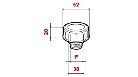 CAPAC DE UMPLERE 1 CU VENTIL