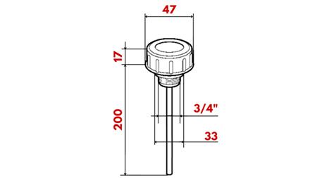 FILLER CAP 3/4