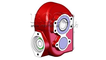 GEARKASSE - GEARKASSE RT160 TIL HYDRAULIKMOTOR MP/MR FORHOLD 8.4:1
