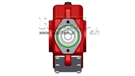 GEARBOX RT200 FOR HYDRAULIC MOTOR MP/MR RATIO 16.4:1