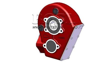 GEARBOX RT250 FOR HYDRAULIC MOTOR MP/MR/MS RATIO 21.1:1