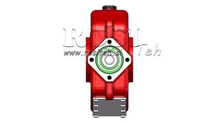GEARBOX RT260 FOR HYDRAULIC MOTOR MP/MR/MS RATIO 21.1:1