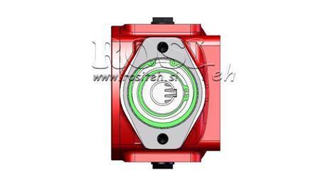 GEARKASSE - GEARKASSE RT45 TIL HYDRAULIKMOTOR MP/MR FORHOLD 1.9:1