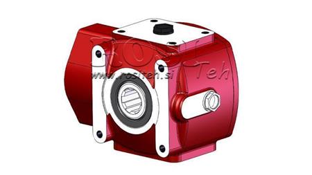 GEARBOX RT90 FOR HYDRAULIC MOTOR MP/MR RATIO 3.1:1