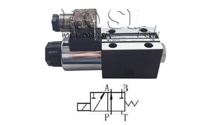 VALVĂ ELECTROMAGNETICĂ HIDRAULICĂ CETOP 3 12/24/230V N41A