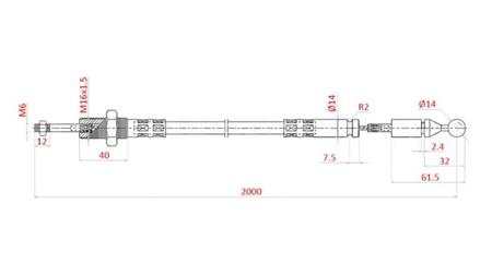 TRESSAGE L=2500 - boule