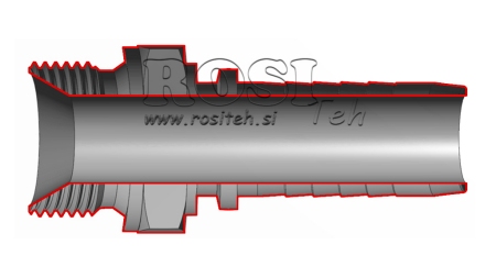 CONEXIUNE HIDRAULICĂ BSP MASCUL DN10-3/8