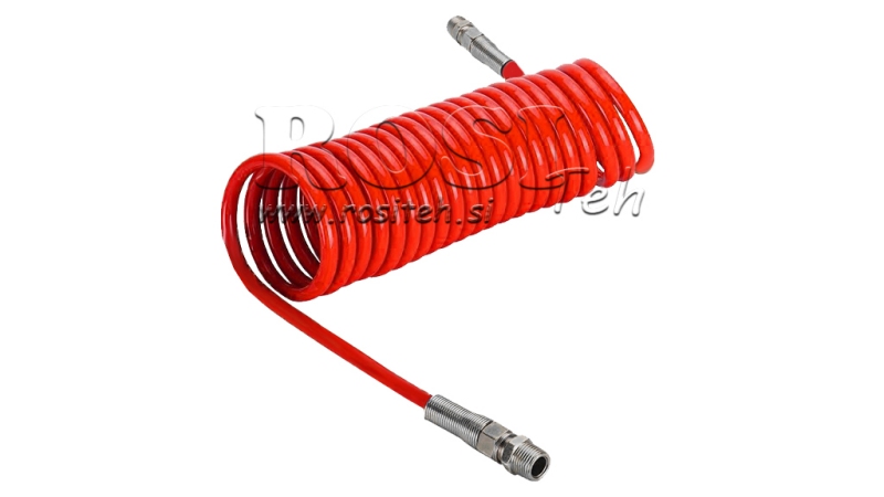FURTUN DE FRÂNĂ AER 12X9 16X1.5 - 22X1.5 ROȘU