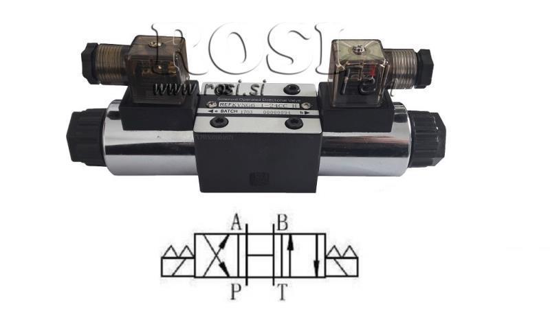 VALVA HIDRAULICA ELECTROMAGNETICA CETOP 3 12/24/230V N3