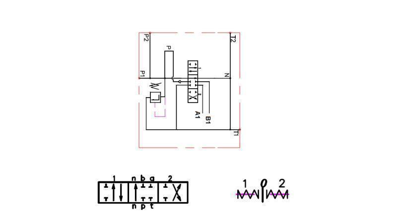KABLESKEMA 1xP40